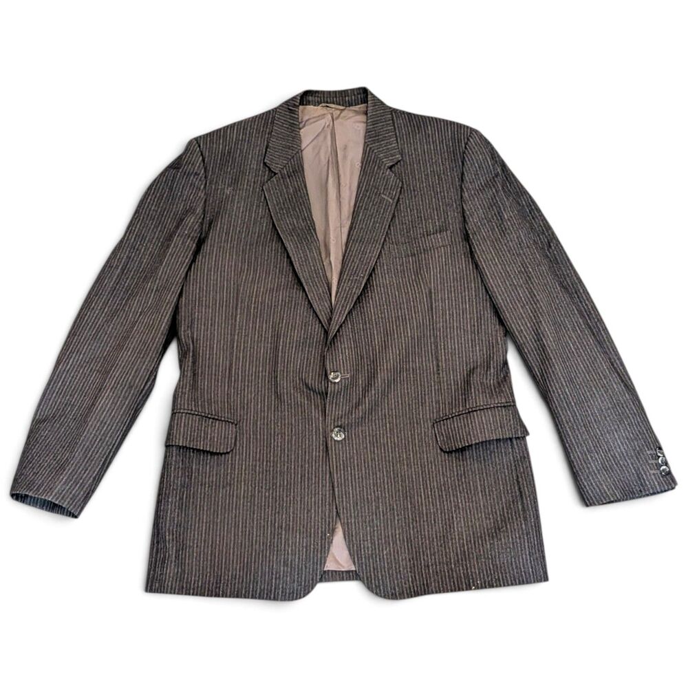 Vintage Christian Dior Monsieur all worsted classic db suit jacket blazer